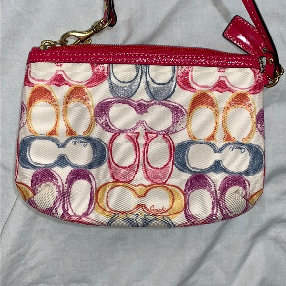 Coach Multicolor Wristlet - Picture 4 of 6